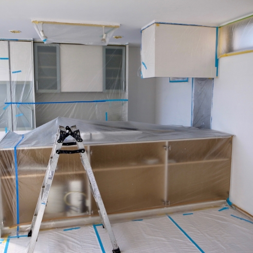 内装塗装の流れ